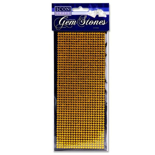 Picture of ICON CRAFT GEM STONES GOLD - 1000 PIECES